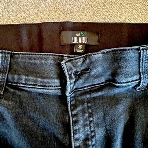 LuLaRoe Jeans. Faded Black. Size 36. Great condition. Skinny leg. Stretch.